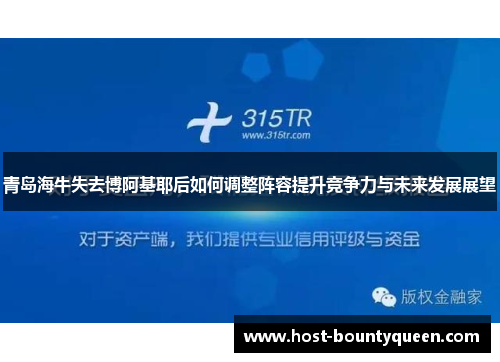 青岛海牛失去博阿基耶后如何调整阵容提升竞争力与未来发展展望