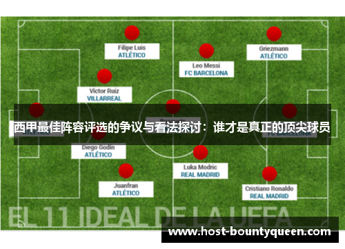 西甲最佳阵容评选的争议与看法探讨：谁才是真正的顶尖球员