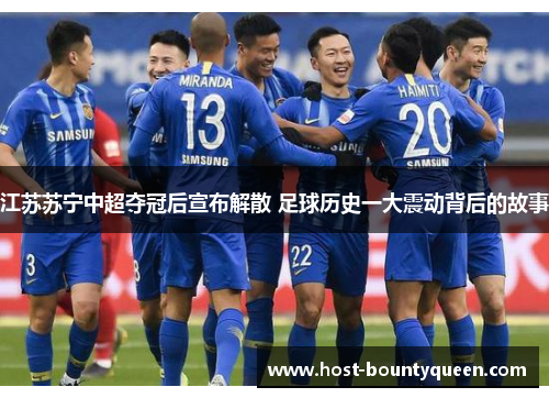 江苏苏宁中超夺冠后宣布解散 足球历史一大震动背后的故事